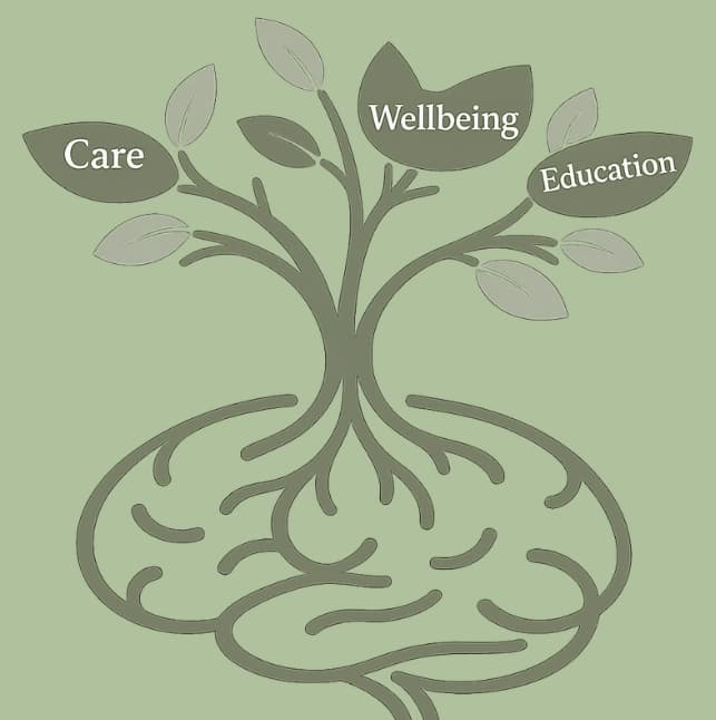 Tree and brain illustration